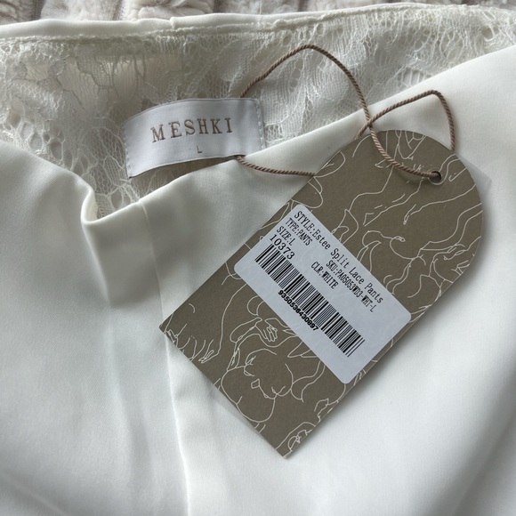 NWT Meshki Estee Split Lace Pants - Picture 4 of 5